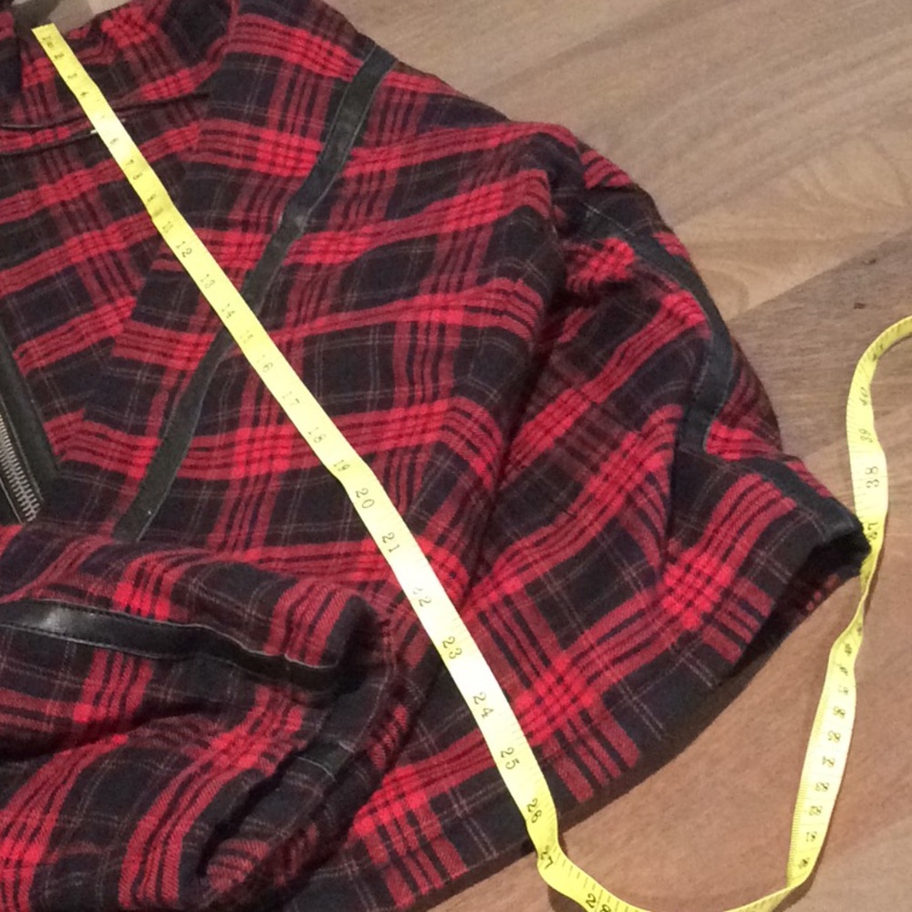 The Kooples Hooded Dark Checks Jacket - Picture 8 of 14